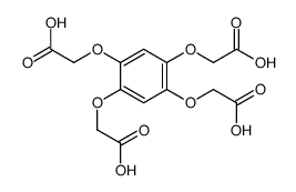 2-[2,4,5-tris(carboxymethoxy)phenoxy]acetic acid Structure