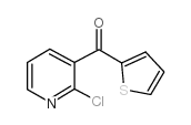 2-氯-3-(2-噻吩羰基)吡啶结构式