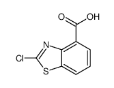 2-氯苯并[d]噻唑-4-羧酸结构式