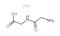 glycylglycine hydrochloride Structure