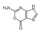 Imidazo[4,5-d][1,3]oxazin-7(1H)-one, 5-amino- (9CI) Structure