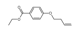 ethyl 4-(3-butenyloxy)benzoate Structure
