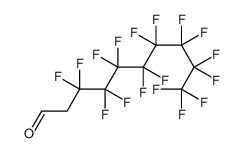 3,3,4,4,5,5,6,6,7,7,8,8,9,9,10,10,10-Heptadecafluorodecanal结构式