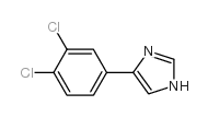 4-(3,4-DICHLORO-PHENYL)-1H-IMIDAZOLE结构式