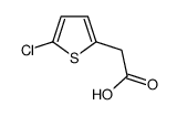2-(5-氯噻吩-2-基)乙酸结构式