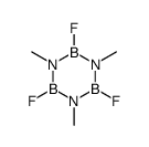 2,4,6-trifluoro-1,3,5-trimethyl-1,3,5,2,4,6-triazatriborinane结构式
