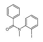 N-(2-iodophenyl)-N-methylbenzamide结构式