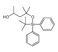 4-[tert-butyl(diphenyl)silyl]oxy-4-methylpentan-2-ol Structure