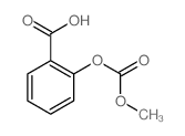 Benzoic acid,2-[(methoxycarbonyl)oxy]-结构式