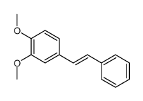 1,2-dimethoxy-4-(2-phenylethenyl)benzene结构式