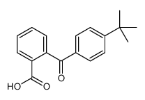2-[4-(1,1-dimethylethyl)benzoyl]benzoic acid结构式