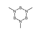 N,N',N''-trimethylborazane结构式