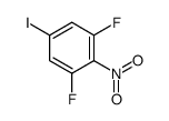 4-iodo-2,6-difluoronitrobenzene Structure