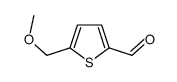 5-(Methoxymethyl)-2-thiophenecarbaldehyde Structure
