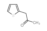 1-(噻吩-2-基)丙-2-酮结构式