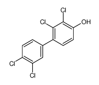 2,3-dichloro-4-(3,4-dichlorophenyl)phenol Structure