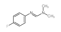 Methanimidamide,N'-(4-fluorophenyl)-N,N-dimethyl- Structure
