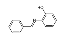 N-(2'-hydroxyphenyl)-benzaldimine结构式
