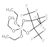 1,3,2-Dioxaphospholane,2,2,2-triethoxy-2,2-dihydro-4,4,5,5-tetrakis(trifluoromethyl)- (7CI,8CI,9CI)结构式