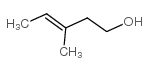 (E)-3-methylpent-3-en-1-ol Structure
