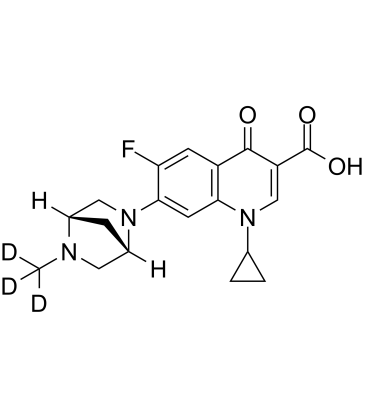 Danofloxacin-d3 Structure