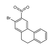 2-Bromo-9,10-dihydro-3-nitrophenanthrene Structure