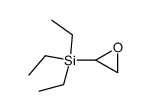 triethyl-oxiranyl-silane Structure