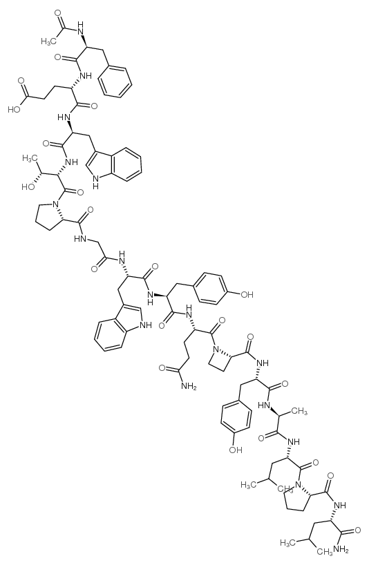 AF12198,人类I型白介素受体拮抗剂结构式