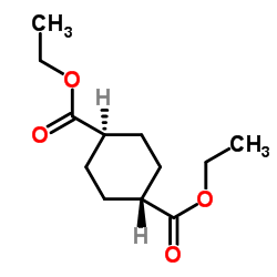 反-1,4-环己烷二羧酸二乙酯结构式