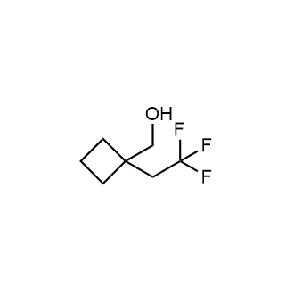 [1-(2,2,2-三氟乙基)环丁基]甲醇结构式