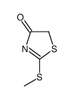 2-(甲硫基)-1,3-噻唑-4(5H)-酮结构式
