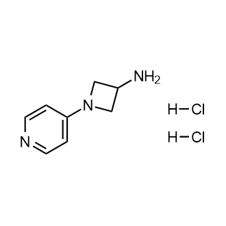 1-(吡啶-4-基)氮杂环丁烷-3-胺盐酸盐结构式