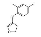 4-((2,4-dimethylphenyl)thio)-2,3-dihydrofuran Structure