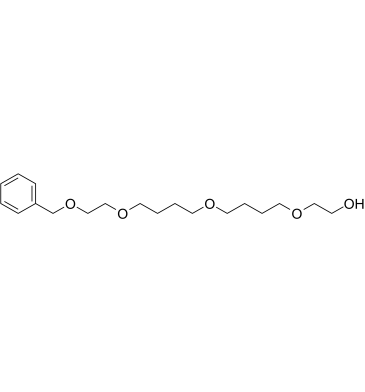 Benzyl-PEG2-ethoxyethane-PEG2结构式