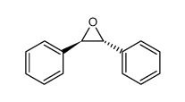 (2R,3R)-2α,3β-Diphenyloxirane Structure