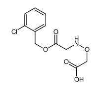 2-[[2-[(2-chlorophenyl)methoxy]-2-oxoethyl]amino]oxyacetic acid结构式