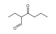 2-ethyl-3-oxo-hexanal结构式