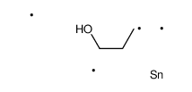 3-(Trimethylstannyl)-1-propanol Structure