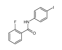2-fluoro-N-(4-iodophenyl)benzamide结构式