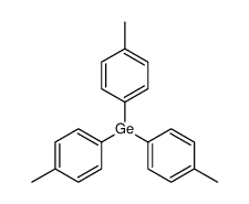 tris(4-methylphenyl)germane Structure