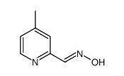 2-Pyridinecarboxaldehyde,4-methyl-,oxime(9CI)结构式