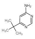 6-(叔丁基)嘧啶-4-胺结构式