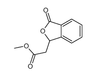 (3-氧代-1,3-二氢-1-异苯并呋喃)-乙酸甲酯结构式