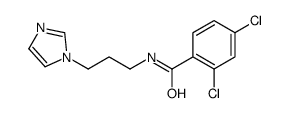N-[3-(1-咪唑基)丙基]-2,4-二氯苯甲酰胺图片