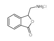 3-Aminomethylphthalide, Hydrochloride结构式