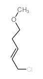 2-Pentene,1-chloro-5-methoxy- Structure