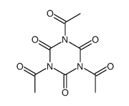 1,3,5-triacetyl-1,3,5-triazinane-2,4,6-trione结构式
