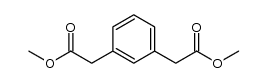 1,3-Benzenediacetic acid dimethyl ester结构式