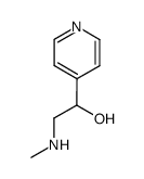 2-methylamino-1-pyridin-4-yl-ethanol Structure