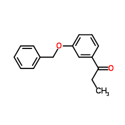 3′-苄氧基丙苯酮结构式